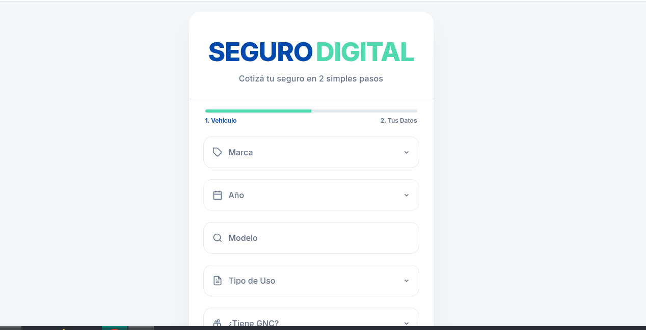 Cotizador de Seguros Online